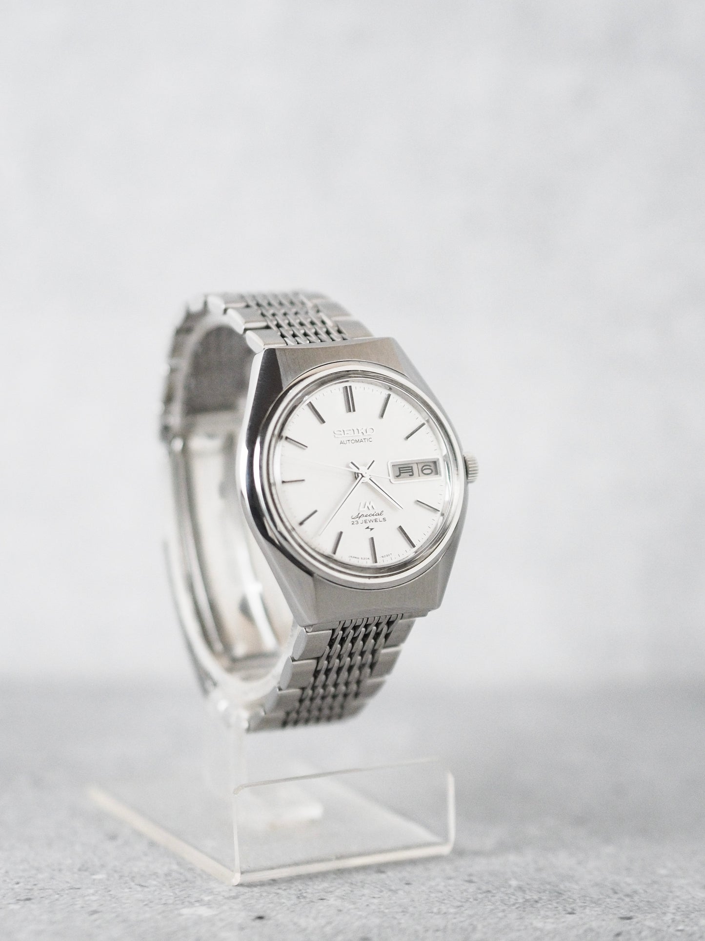 Seiko LM 5206-6051 Lord Matic Special White Sunburst Dial