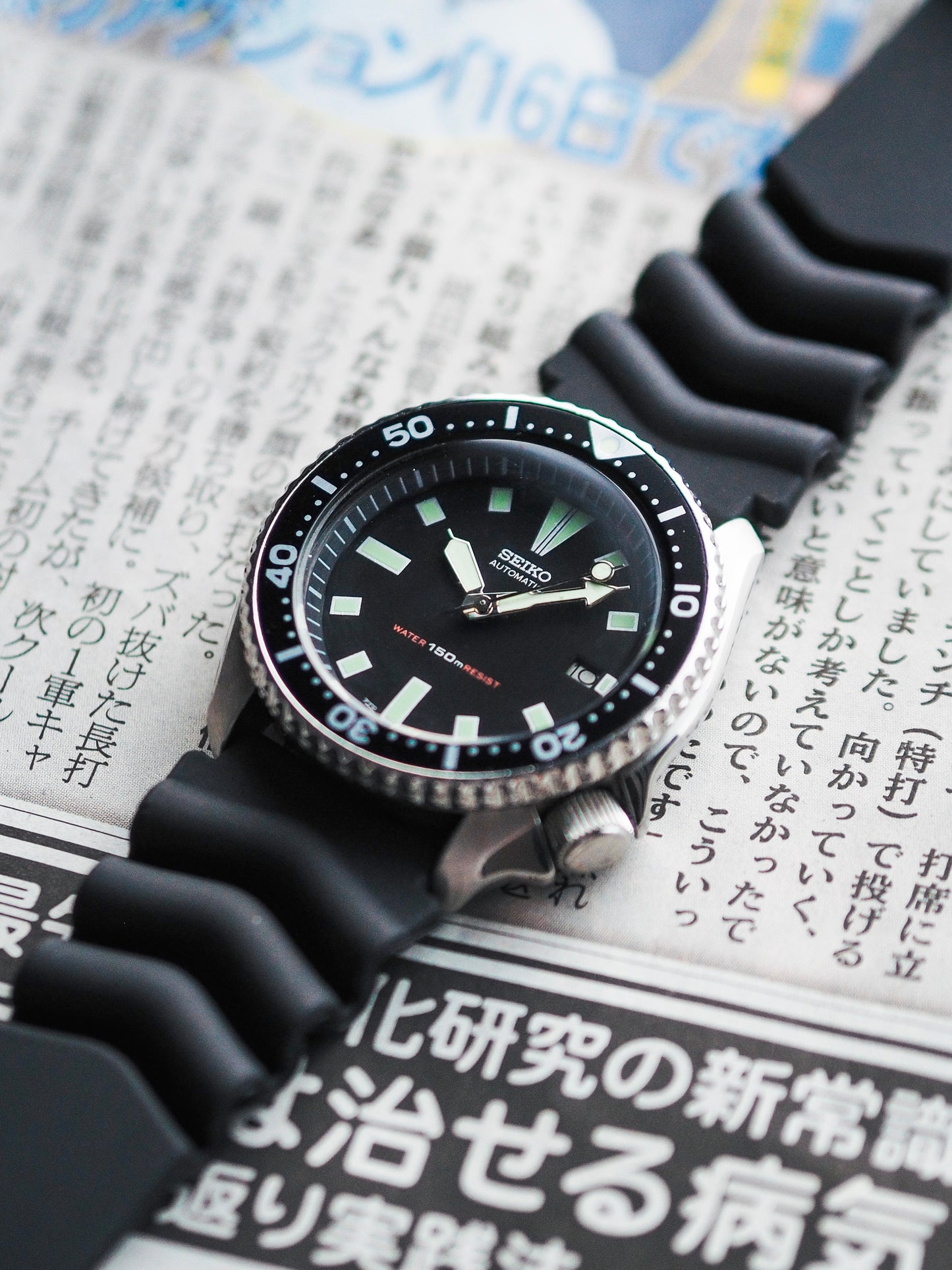 Seiko Scuba Diver's 7002-7001 Black Dial