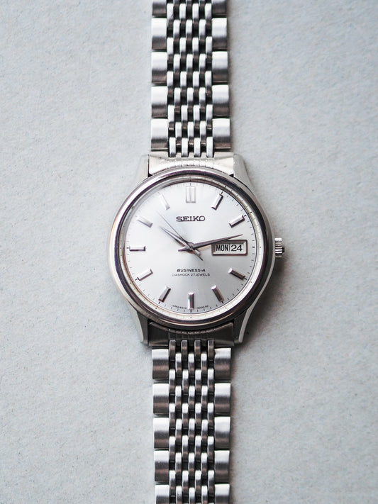 Seiko Business-A 8346-9000 Silver Sunburst Dial