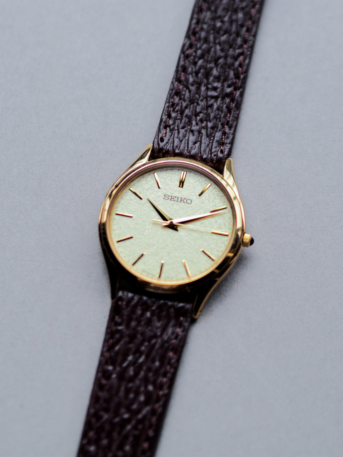 Seiko Dolce SACM150 8J41-0AJ0 Gold Kira-zuri Textured Dial