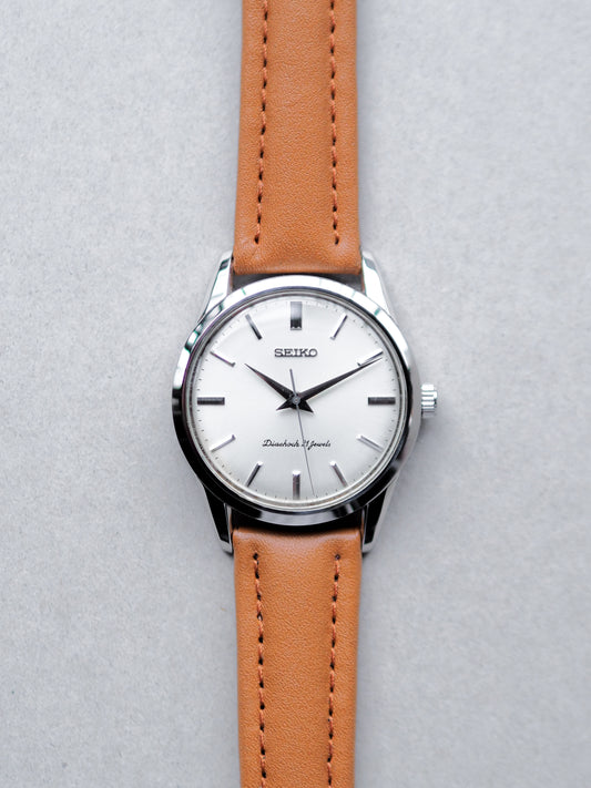 Seiko SCVG005 4S24-0070 Manual Winding White Dial