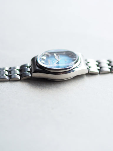 Seiko Actus SS 6306-8030 Blue Shuriken Wave Textured Dial