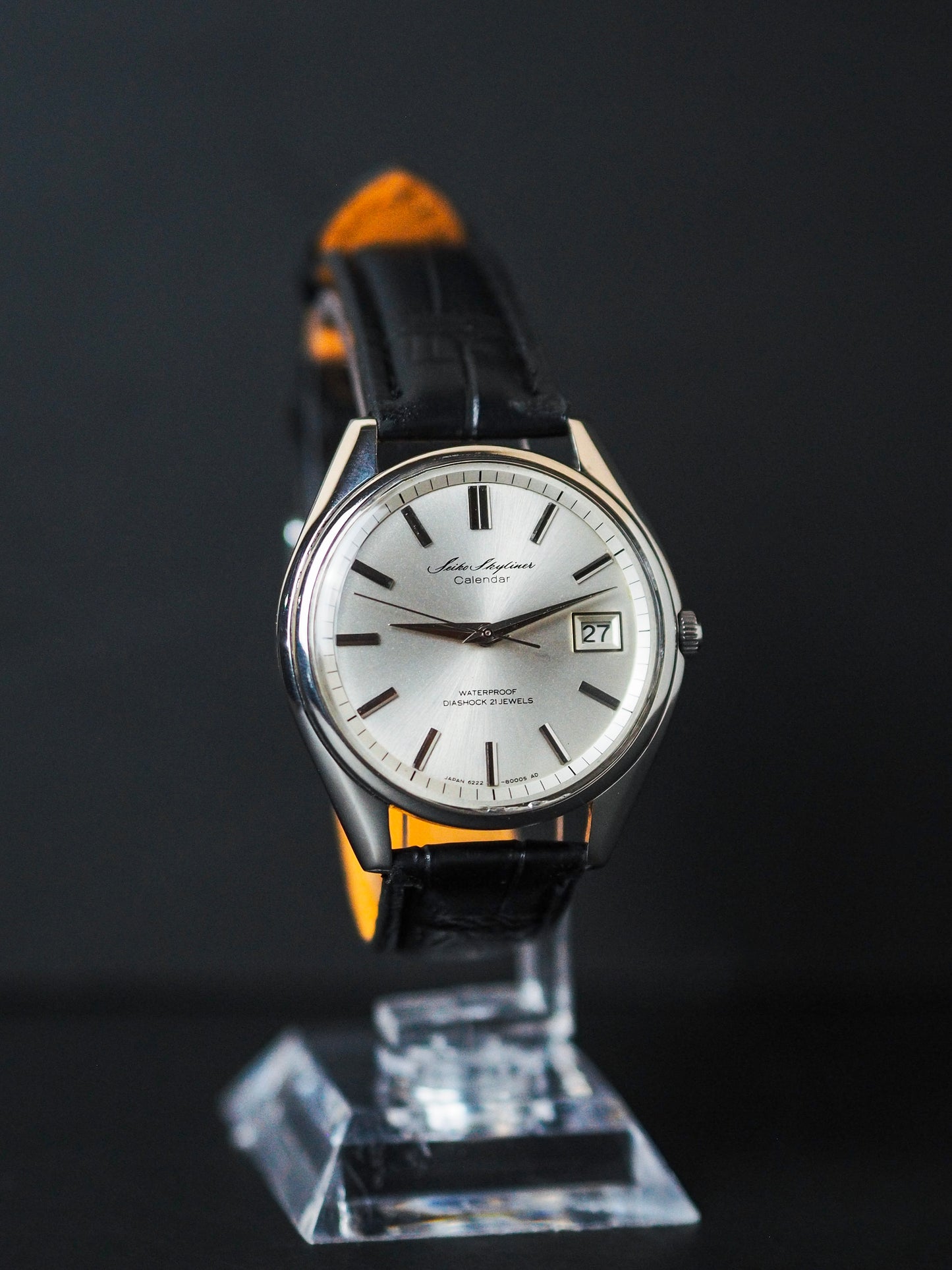 Seiko Skyliner 6222-8000 Silver Sunburst Dial