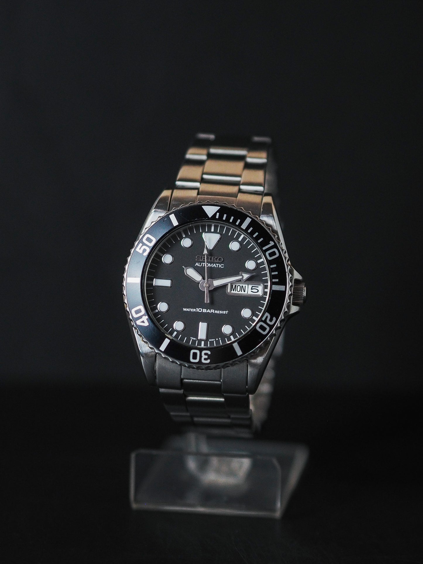 Seiko 7S26-0050 SKX023 Submariner Black Dial