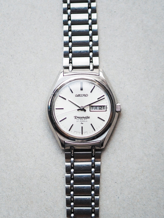 Seiko Presmatic Hi-Beat 5146-7060 White Sunburst Dial