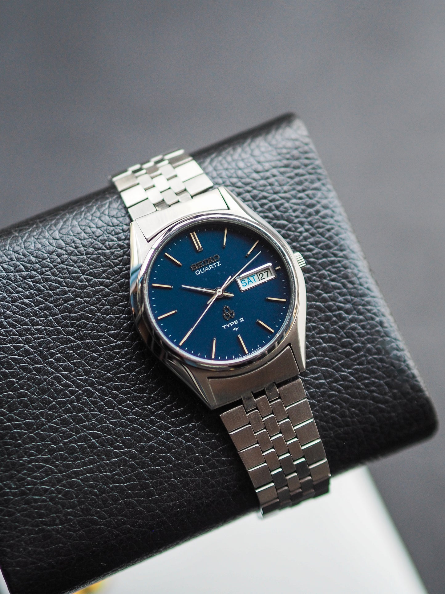 Seiko Type II 4336-8000 Metallic Matte Blue Dial