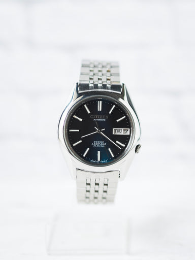 Citizen Leopard 4-771125 AT Hi-Beat 28800 Dark Blue Spotlight Dial