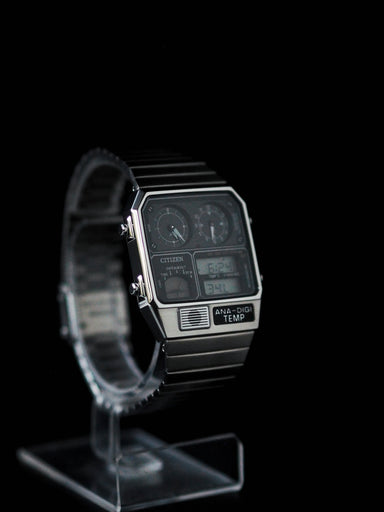 Citizen ANA DIGI TEMP 8989 JG2101-78E Silver Reissue Model