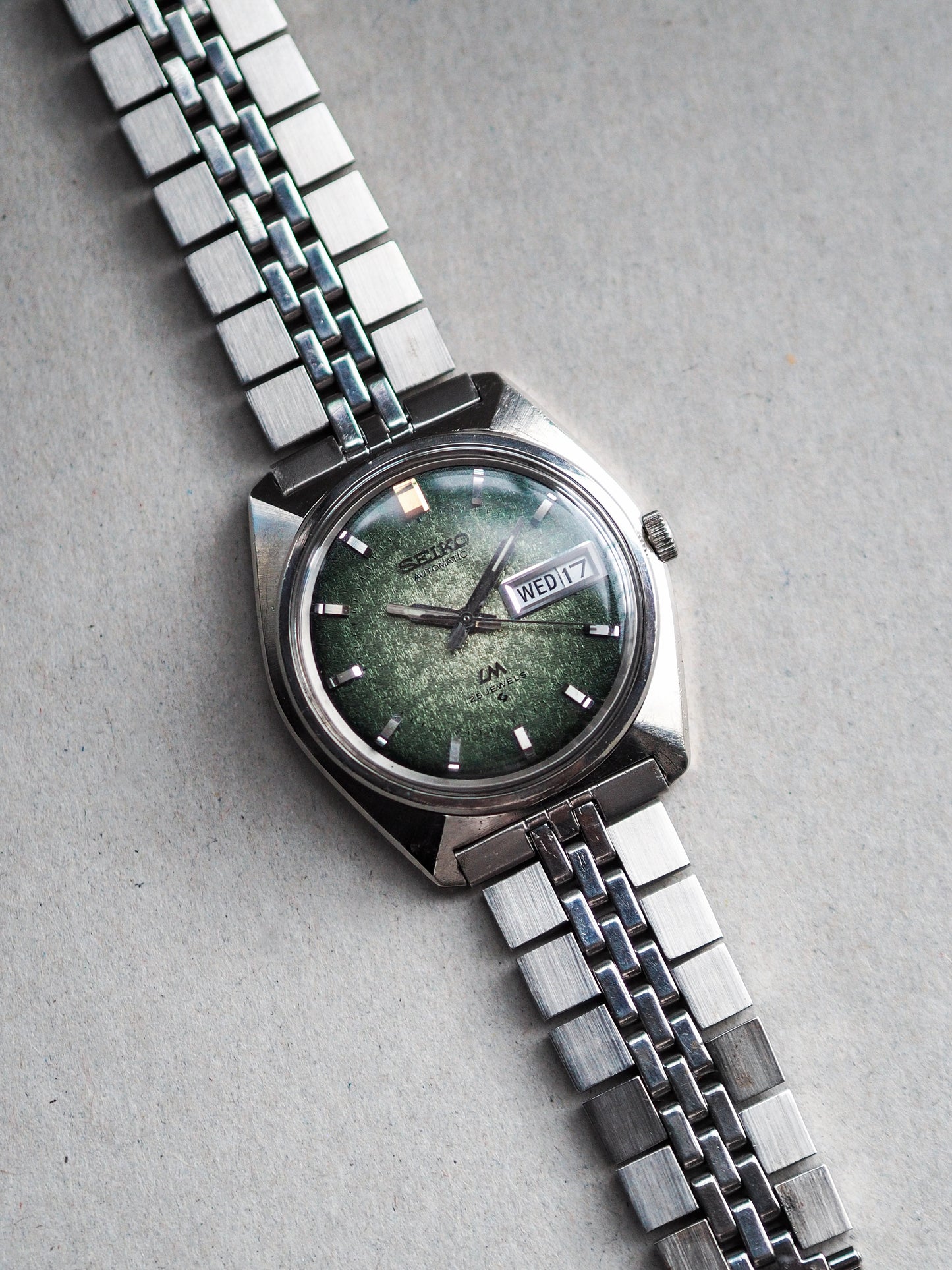 Seiko LM 5606-7000 Lord Matic Green Snowflake Dial