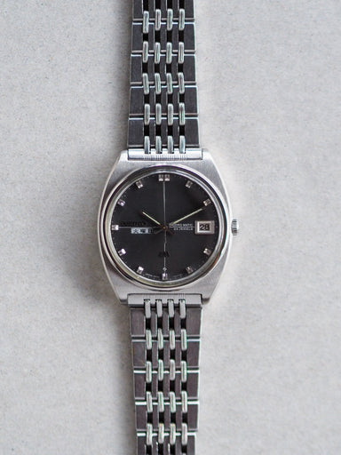 Seiko LM 5606-7050 Lord Matic Gray Crosshair Sunburst Dial