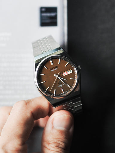 Seiko Type II 7546-700A Metallic Brown Copper Dial