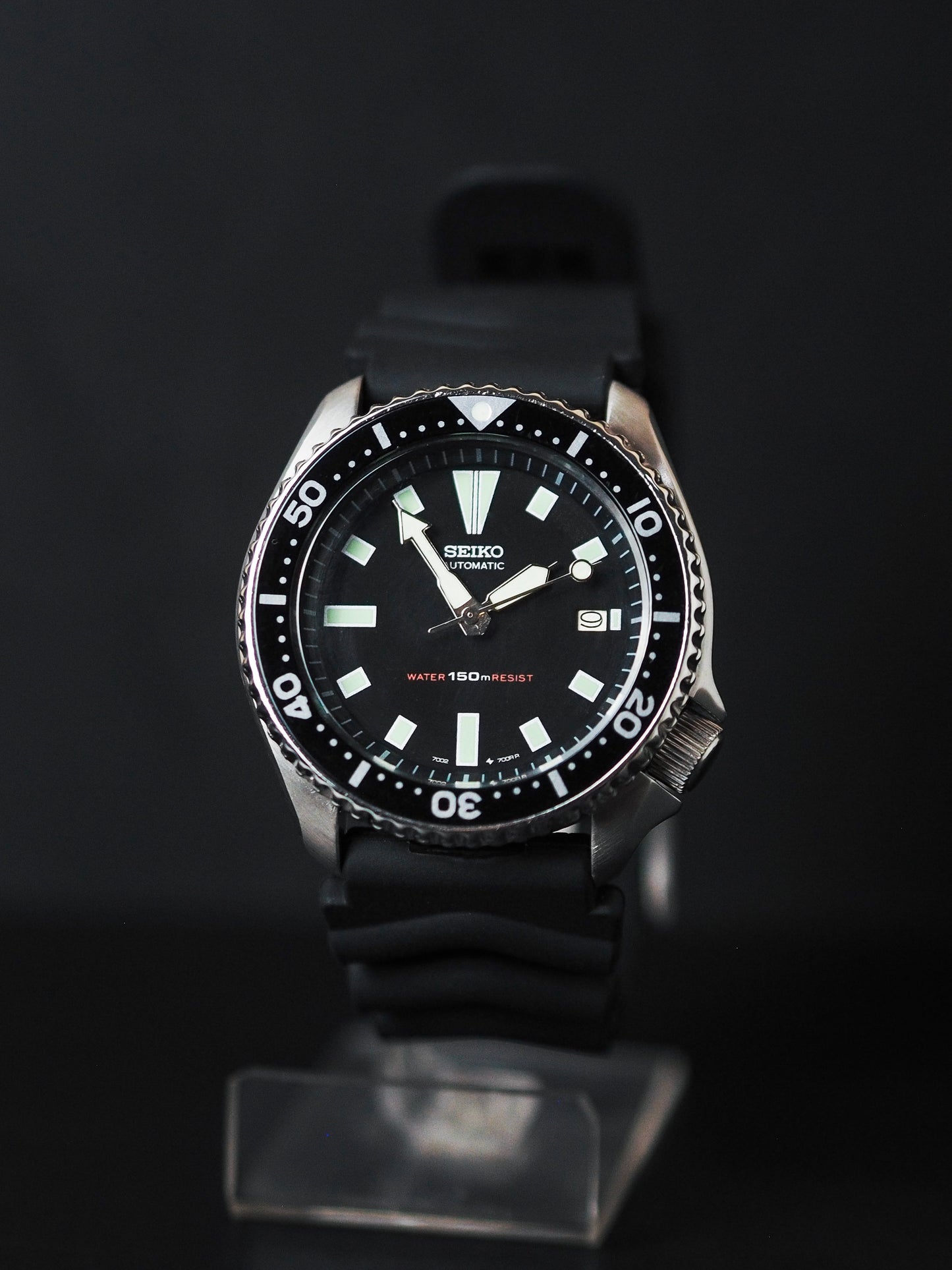 Seiko Scuba Diver's 7002-7001 Black Dial