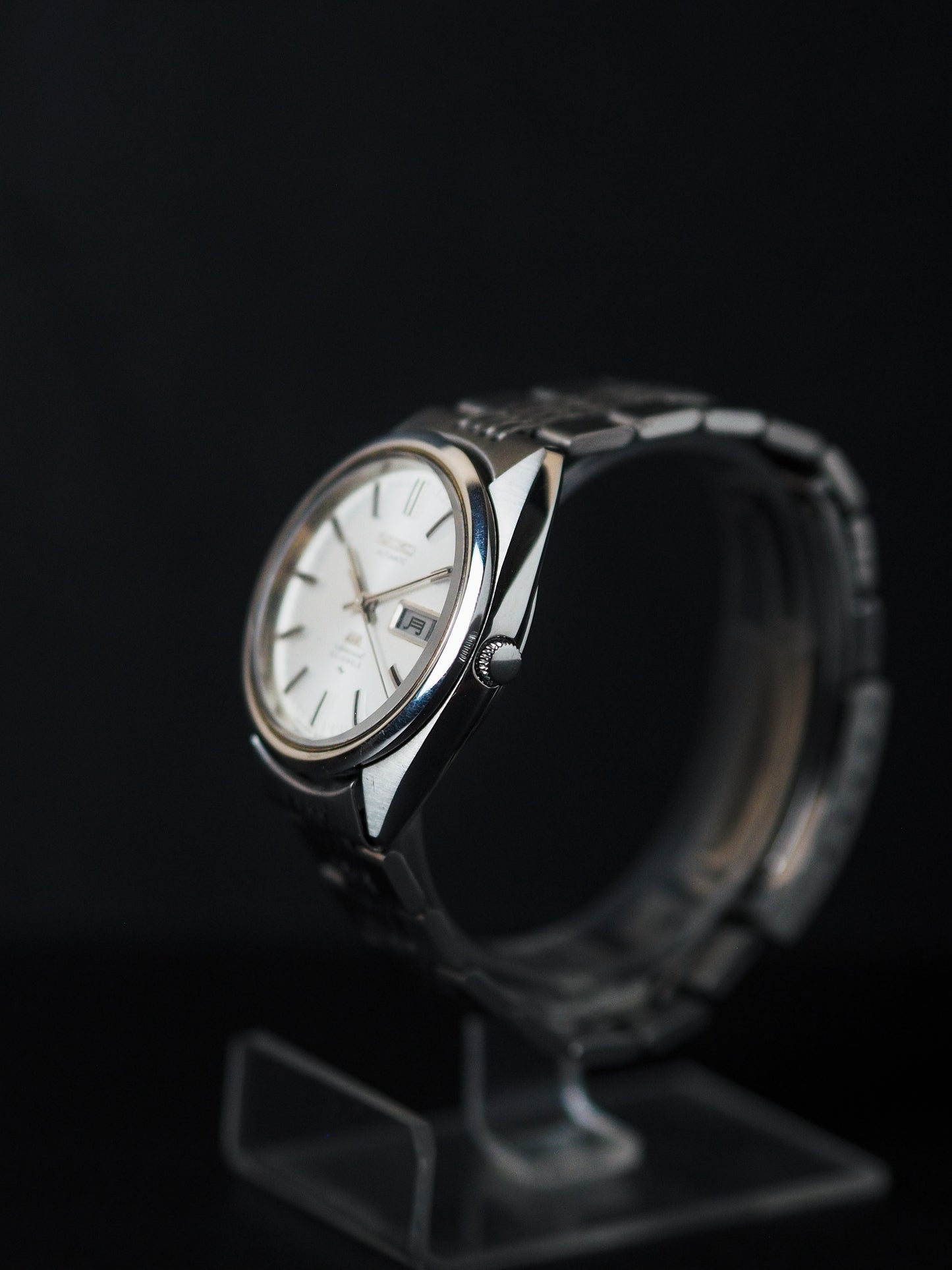 Seiko LM 5206-6020 Lord Matic Special White Sunburst Dial