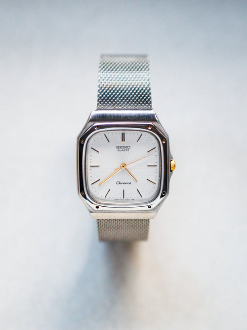 SEIKO セイコー クロノス 7731-5130 クォーツ 腕時計 JA-2730| セイコー クロノス 7731-5130 SS 8角ベゼル スクエア