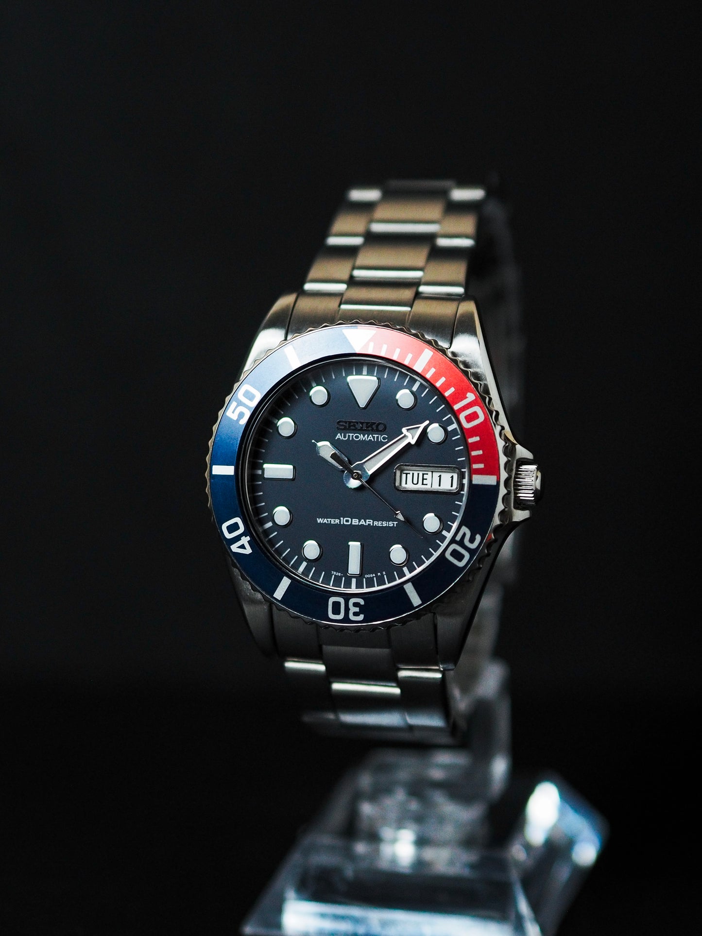 Seiko 7S26-0050 SKX025 Submariner Dark Blue Dial