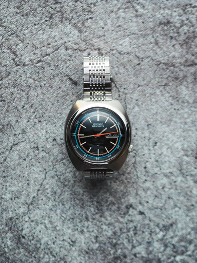 Seiko 5 Sports 7019-6040 Diver Black Dial