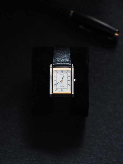 SEIKO QUARTZ Dolce 7321-6170-稼働中 1986 Seiko Dolce 7321-6170 – TokeiMedic