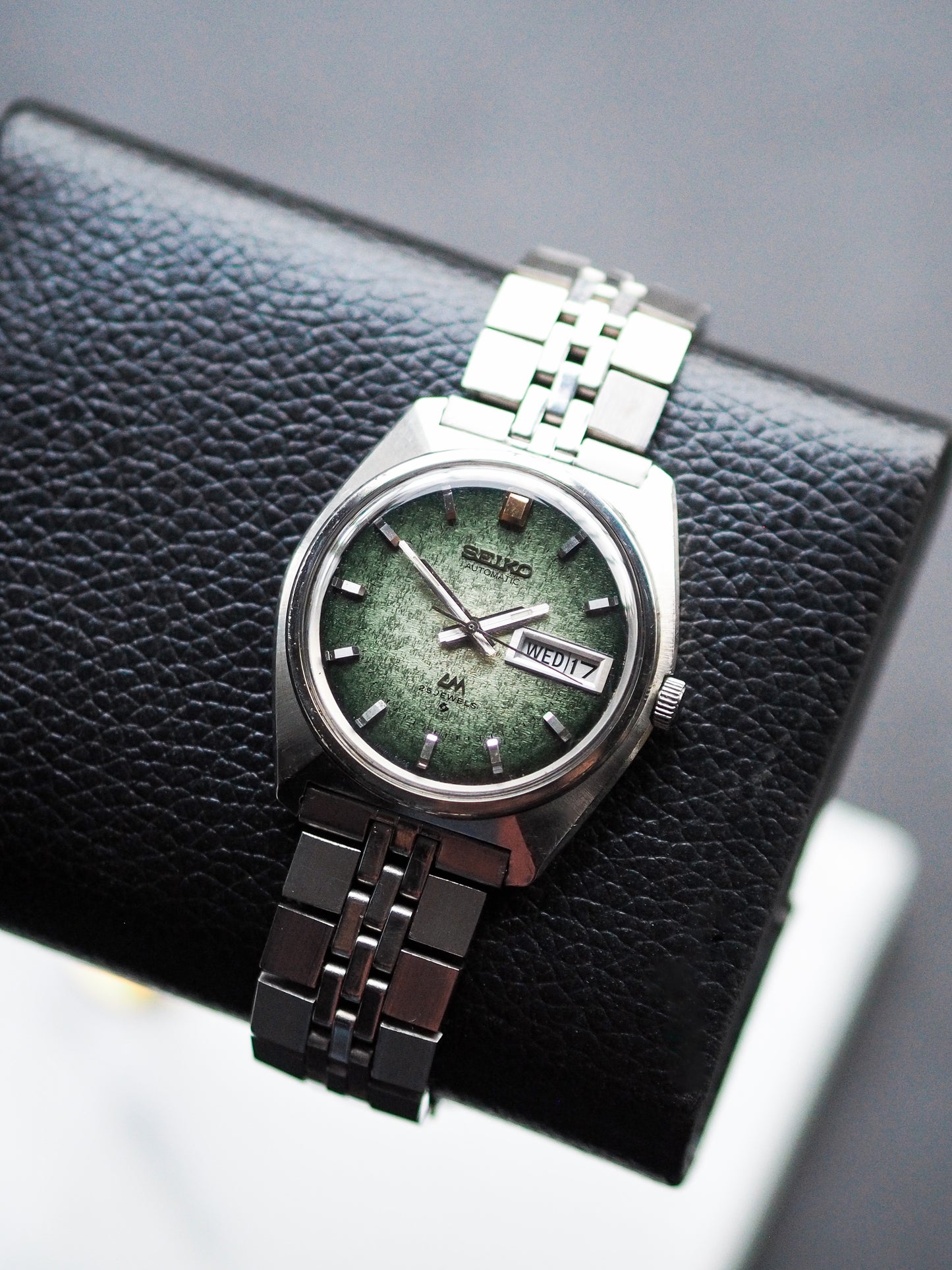 Seiko LM 5606-7000 Lord Matic Green Snowflake Dial