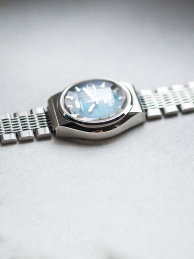 Seiko LM 5216-7070 Lord Matic Special Blue Checkered Dial