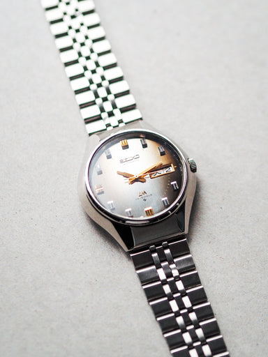 Seiko LM 5606-8040 Lord Matic JDM Brown Gradient Linen Dial