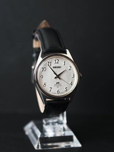 ✨SEIKO✨セイコー✨LORDMATIC✨5601-9000✨腕時計✨ Seiko Lord Matic 5601-9000 Silver Linen Breguet Dial
