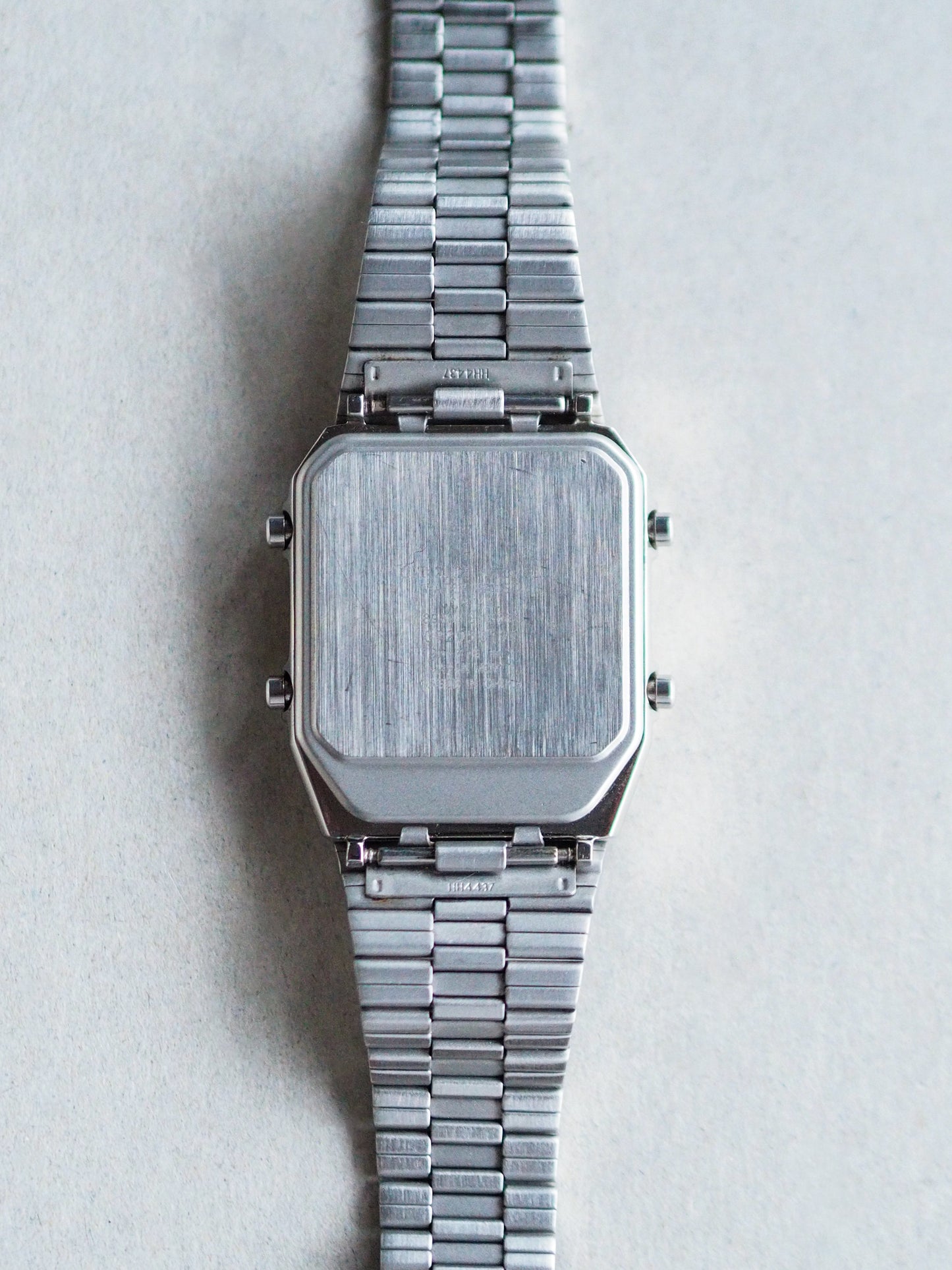 Citizen ANA DIGI TEMP 8989 JG2101-78E Silver Black Dial Reissue Model