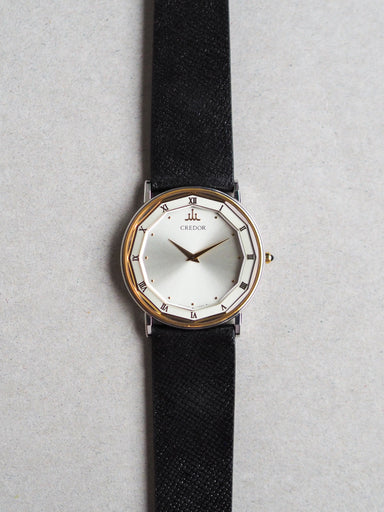 【SEIKO】セイコー クレドール 2F70-0290 SS+18KT セイコー SEIKO CREDOR クレドール 2E70-0290 18KT SS 18金ベゼル