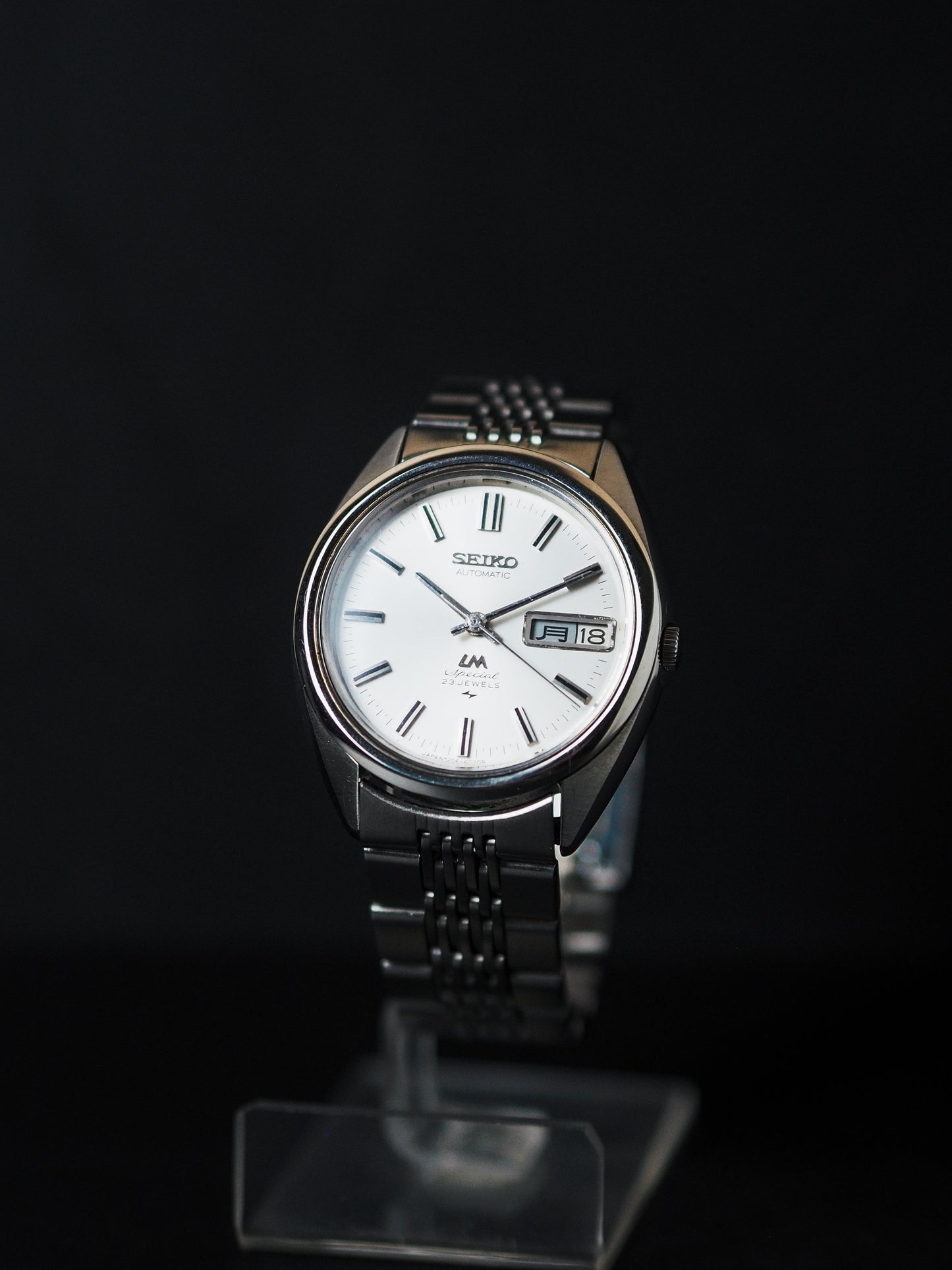 Seiko LM 5206-6020 Lord Matic Special White Sunburst Dial