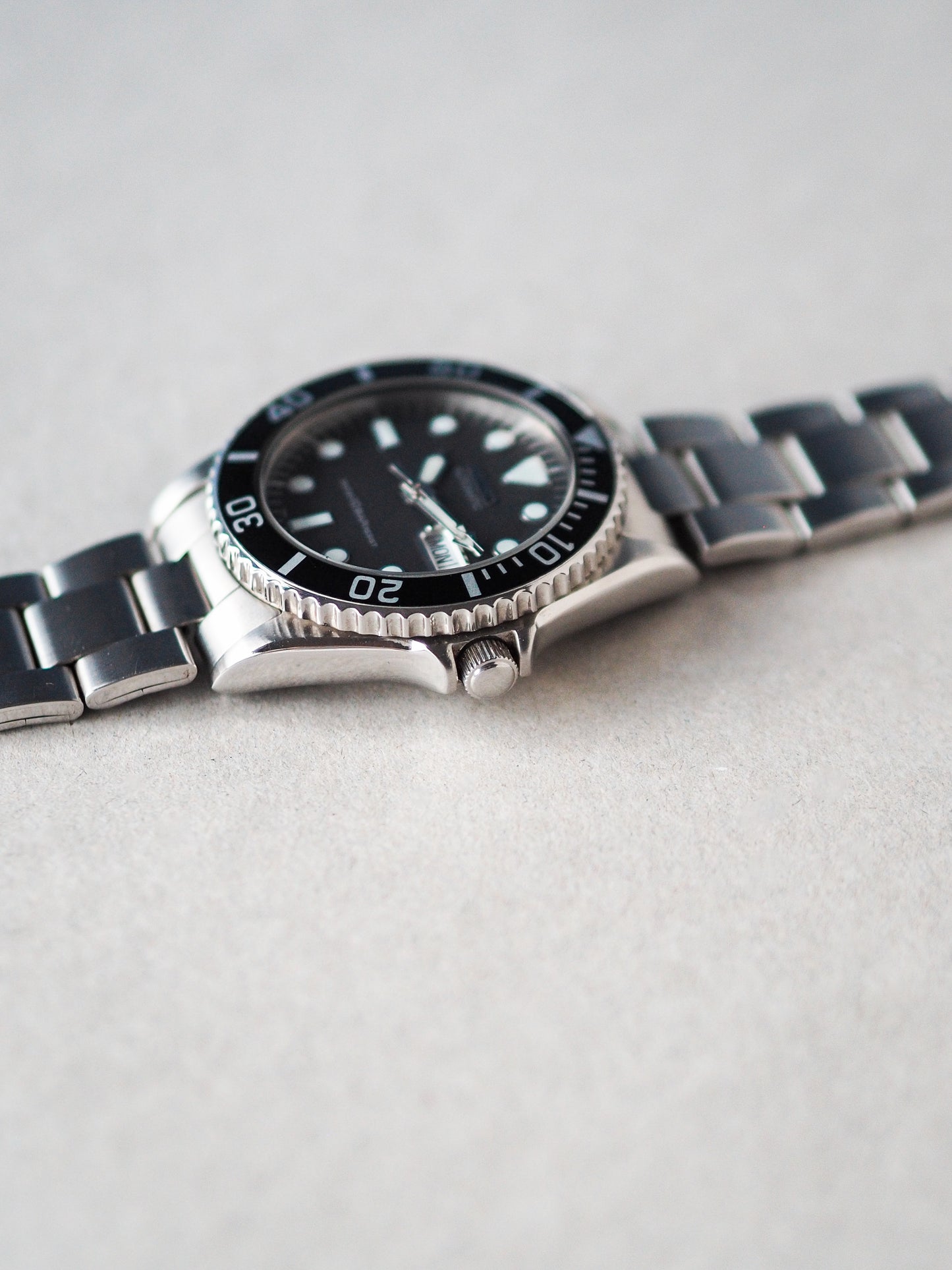 Seiko 7S26-0050 SKX023 Submariner Black Dial