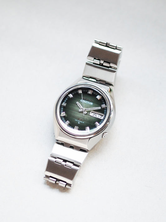 Seiko 5 Actus SS 6106-7690 JDM Green Moss Dial