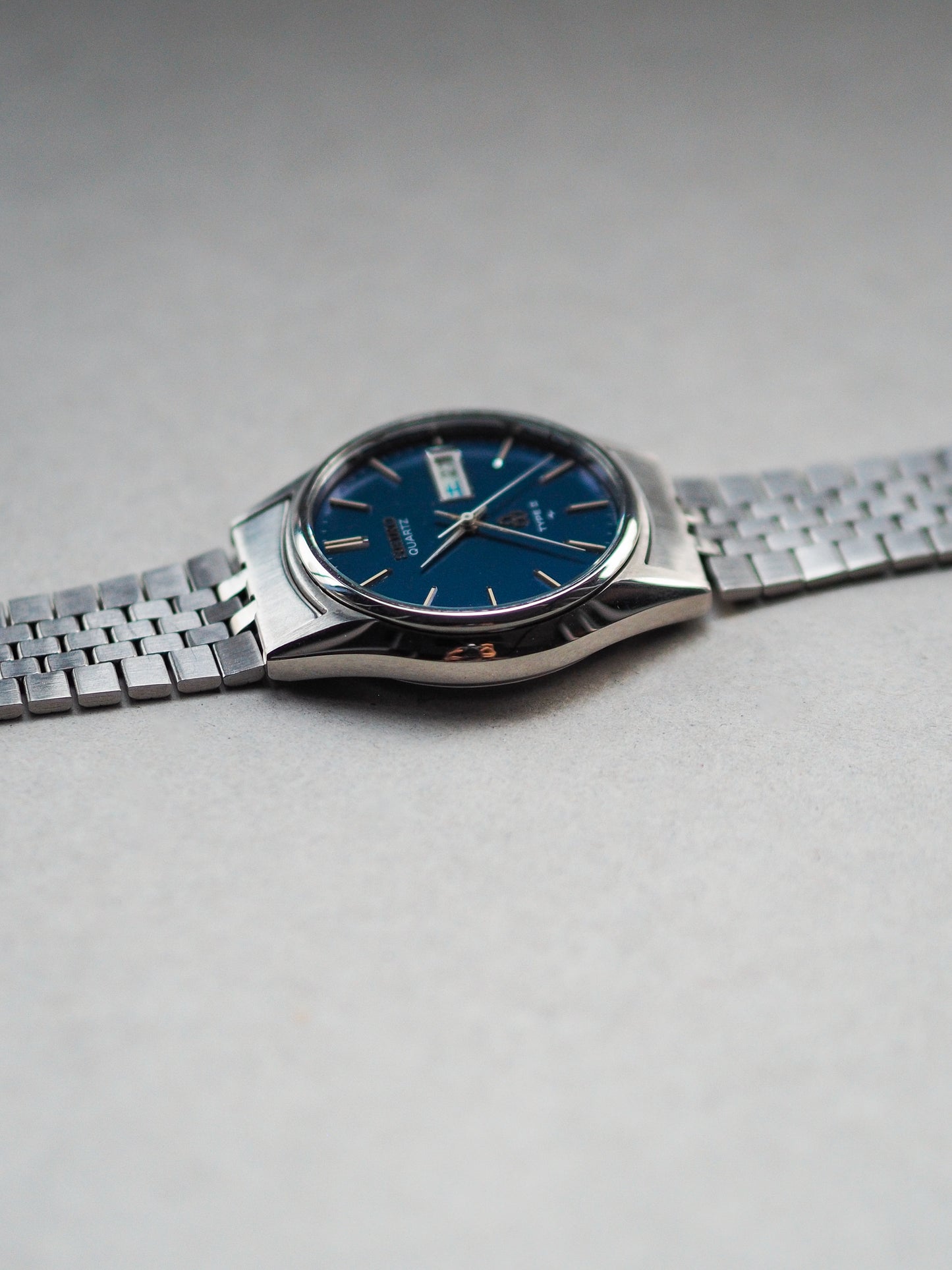 Seiko Type II 4336-8000 Metallic Matte Blue Dial