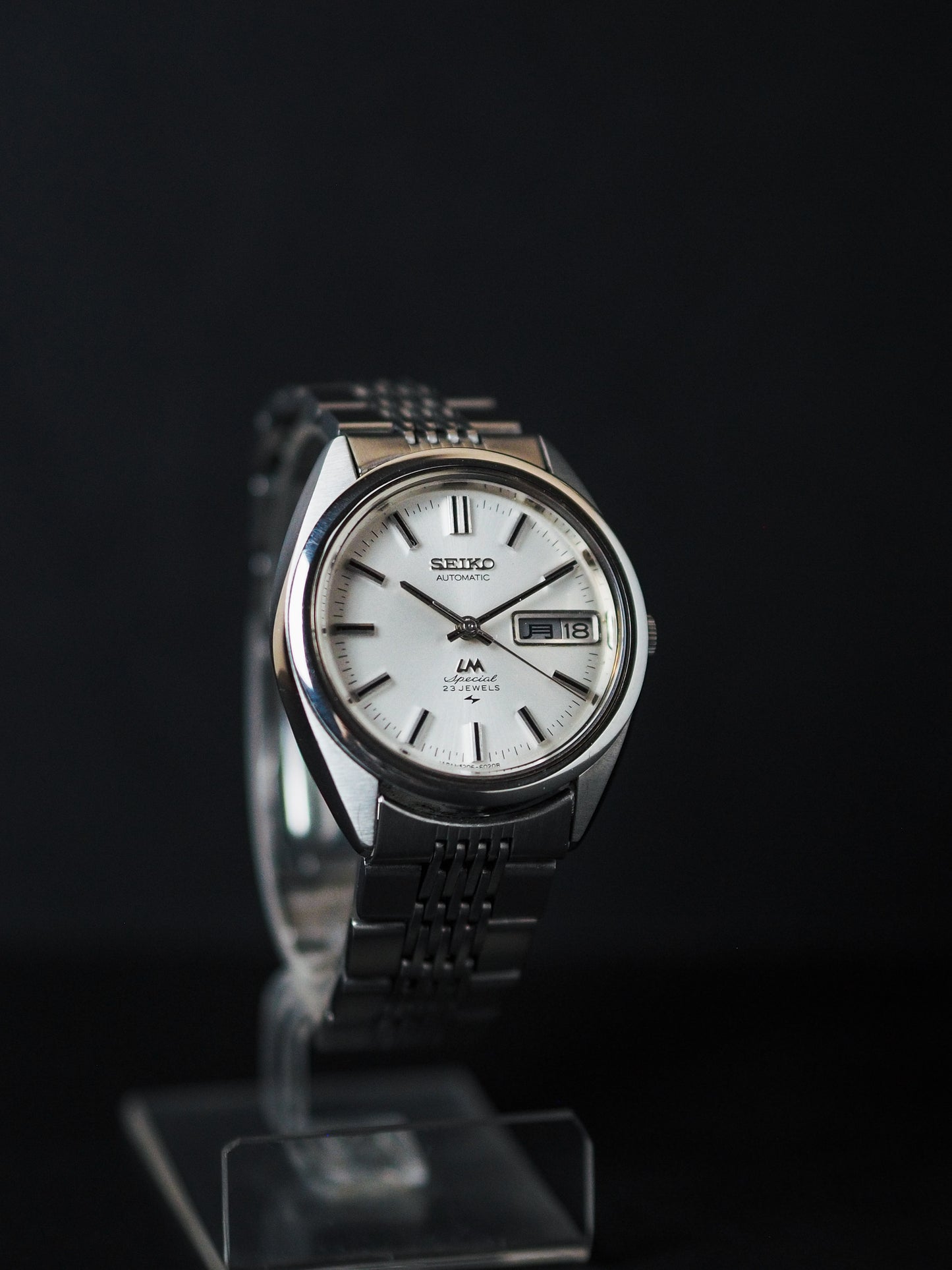 Seiko LM 5206-6020 Lord Matic Special White Sunburst Dial