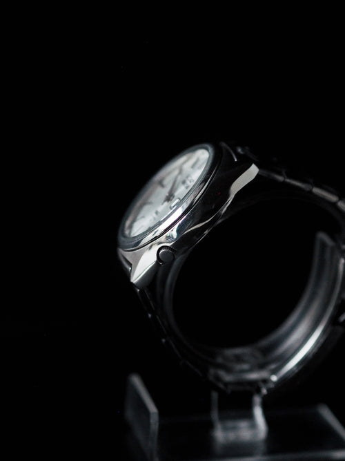 Seiko 5 Actus SS 6106-8670 JDM Silver Sunburst Dial
