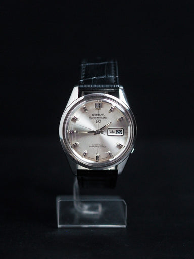 Seiko Sportmatic 5 6619-9010 JDM Silver Sunburst Dial