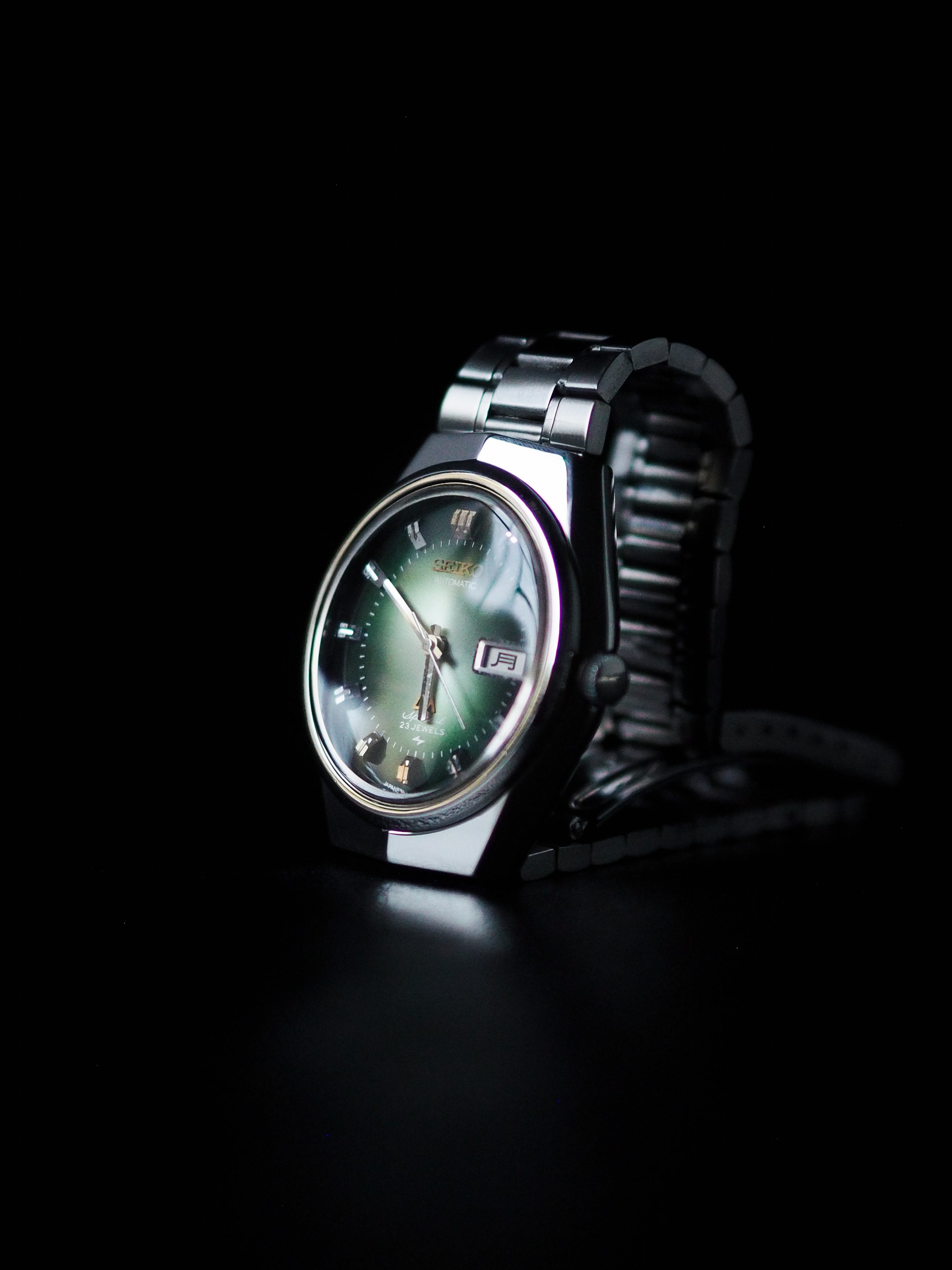 Seiko LM 5206-6100 Lord Matic Special Green Sunburst Dial