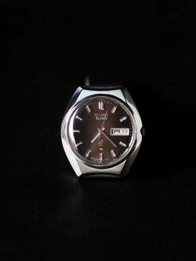 Seiko Elnix 0703-7080 Hi-Beat Tobacco Dial