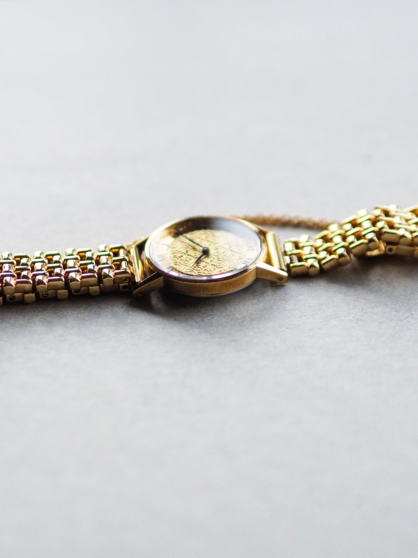 Omega De Ville 625 Manual Winding SGP Floral Engraved Dial