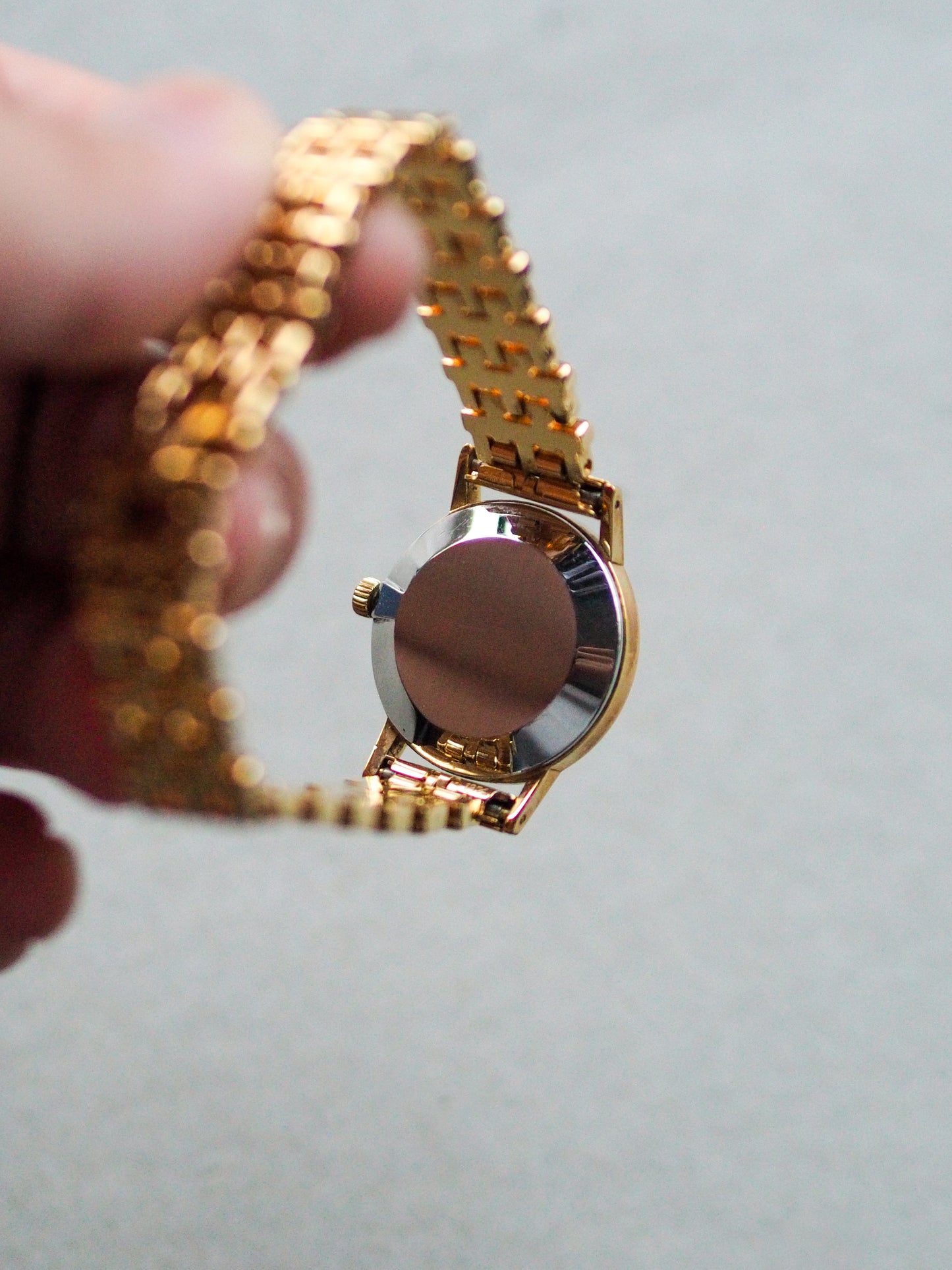 Omega De Ville 625 Manual Winding SGP Floral Engraved Dial