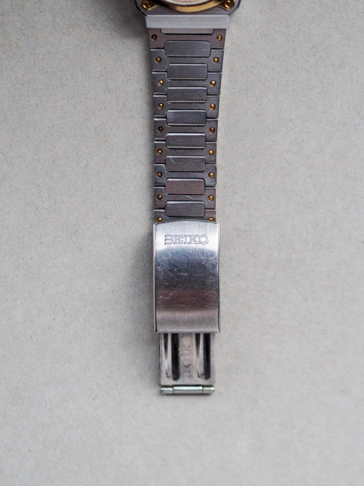 Seiko Silverwave 2628-0060 Sub-second Two Tone White Dial