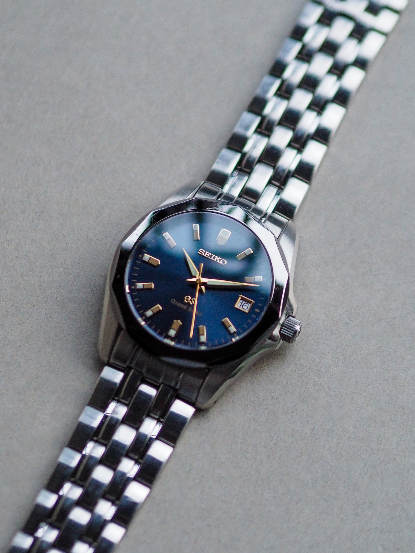 Grand Seiko SBGF003 8J56-8000 Blue Sunburst Dial