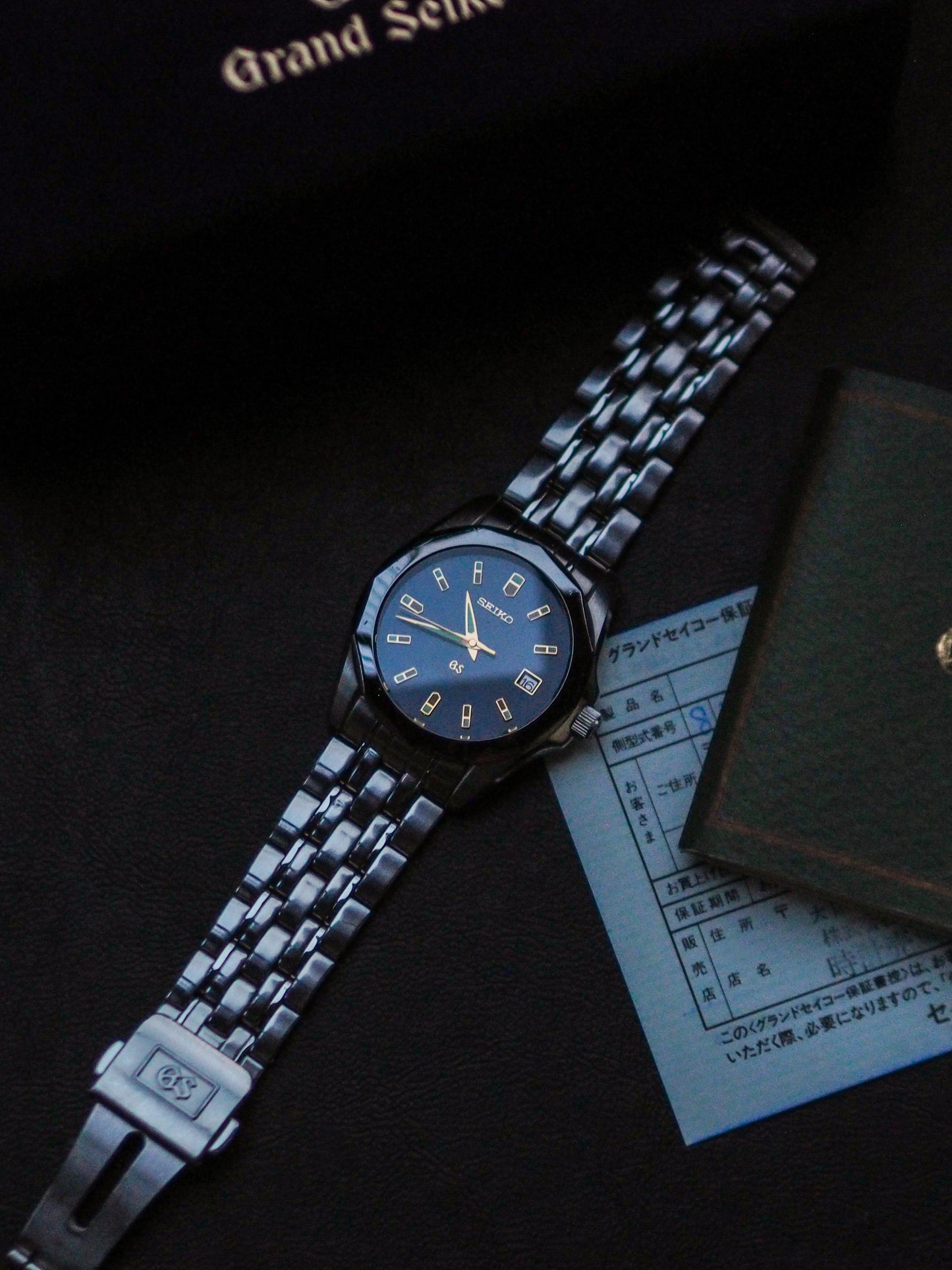 Grand Seiko SBGF003 8J56-8000 Blue Sunburst Dial