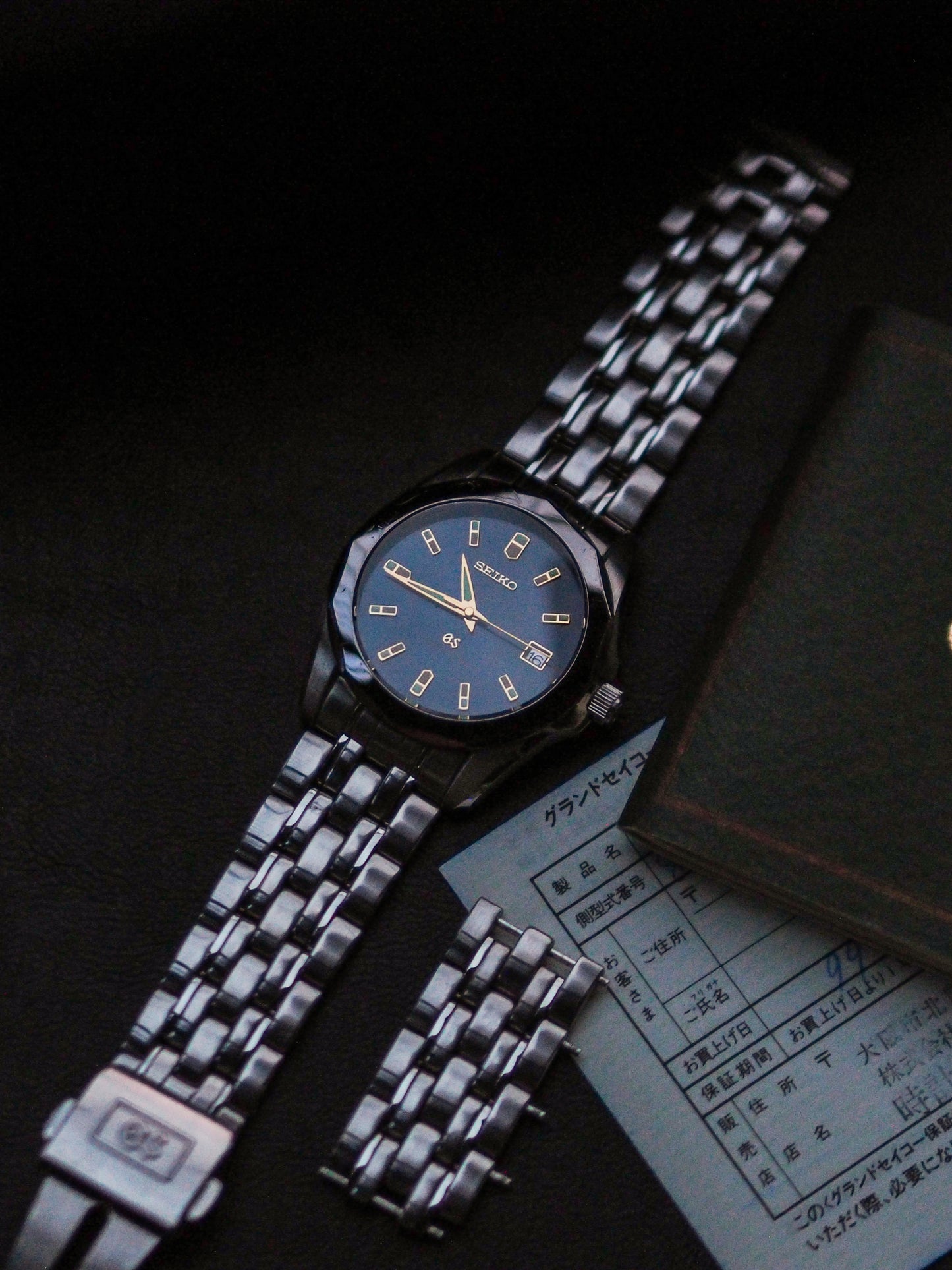 Grand Seiko SBGF003 8J56-8000 Blue Sunburst Dial