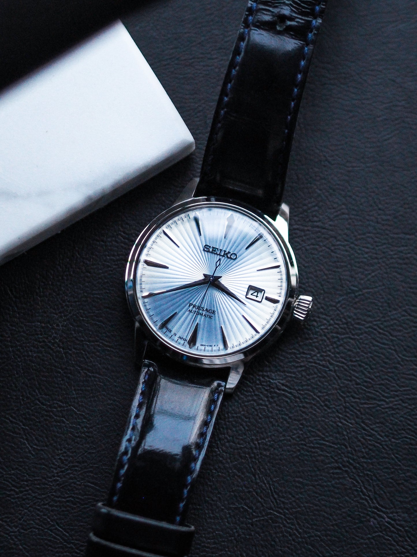 Seiko Presage SRPB43J1 Cocktail Time Light Blue Dial