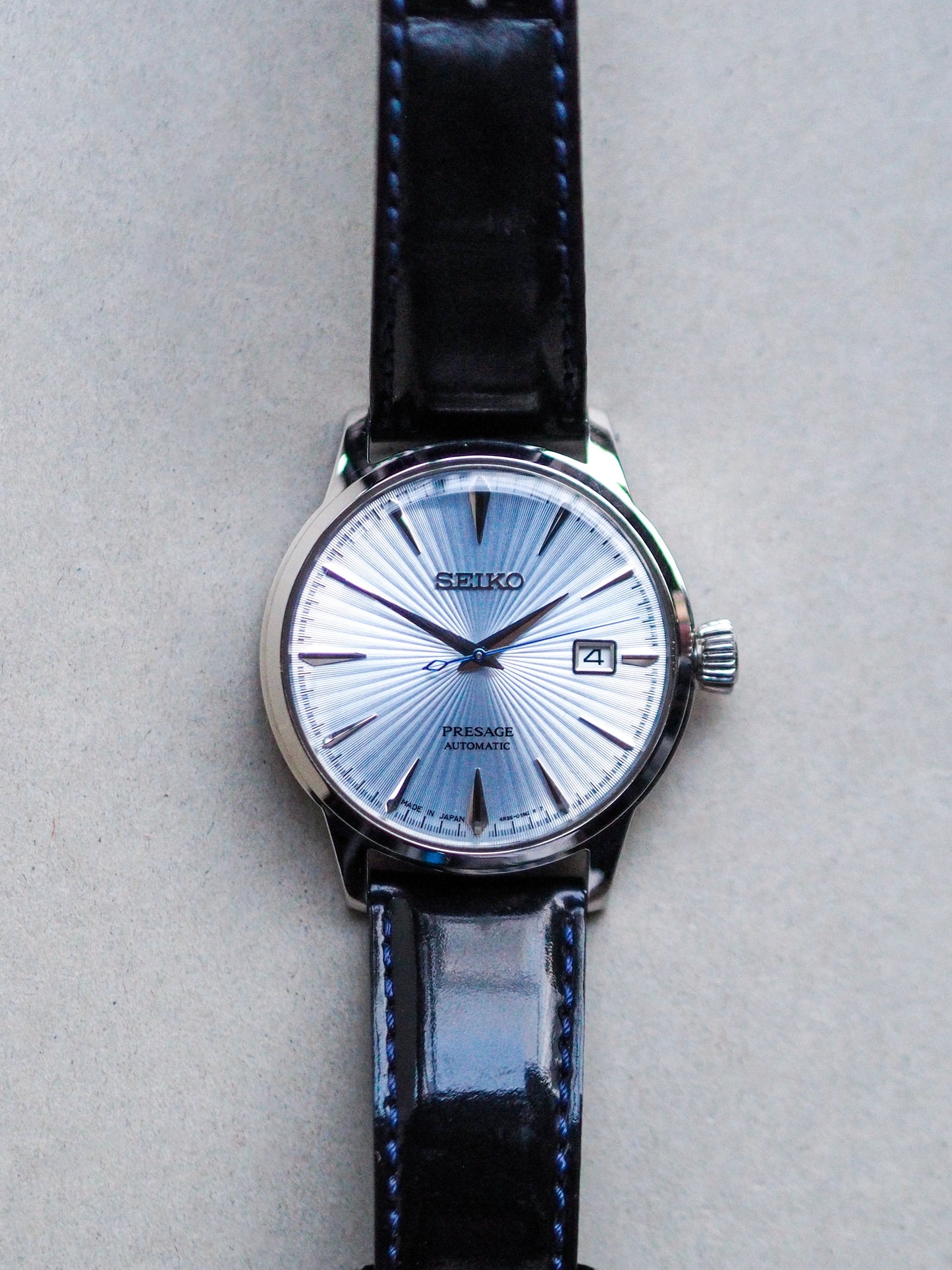 Seiko Presage SRPB43J1 Cocktail Time Light Blue Dial
