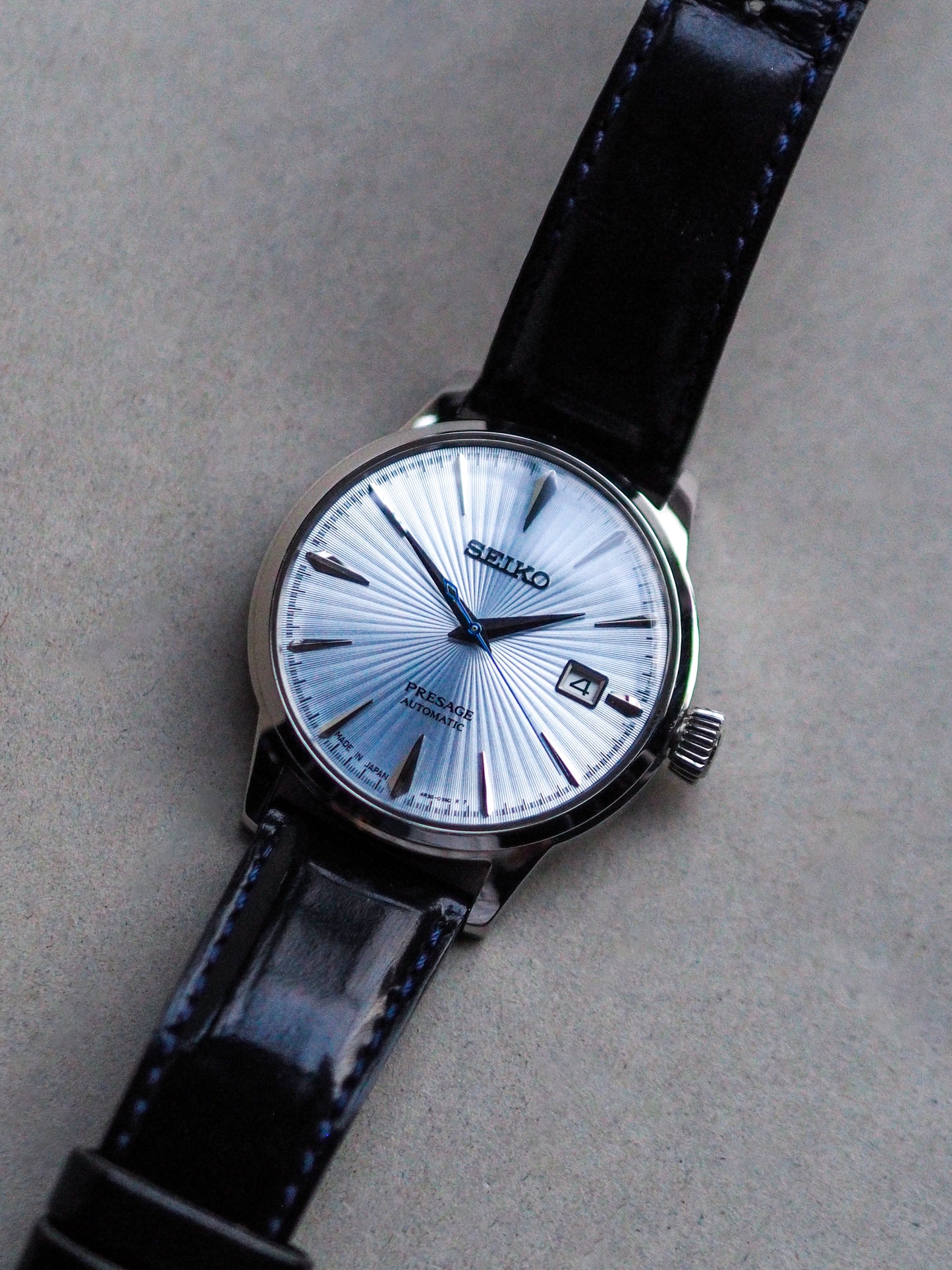 Seiko Presage SRPB43J1 Cocktail Time Light Blue Dial