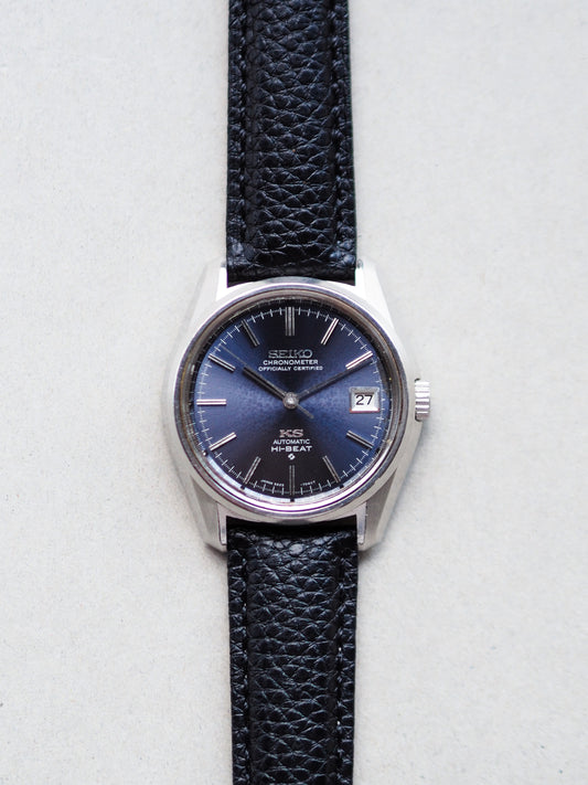 Seiko 56KS King Seiko 5625-7040 Chronometer Navy Blue Sunburst Dial