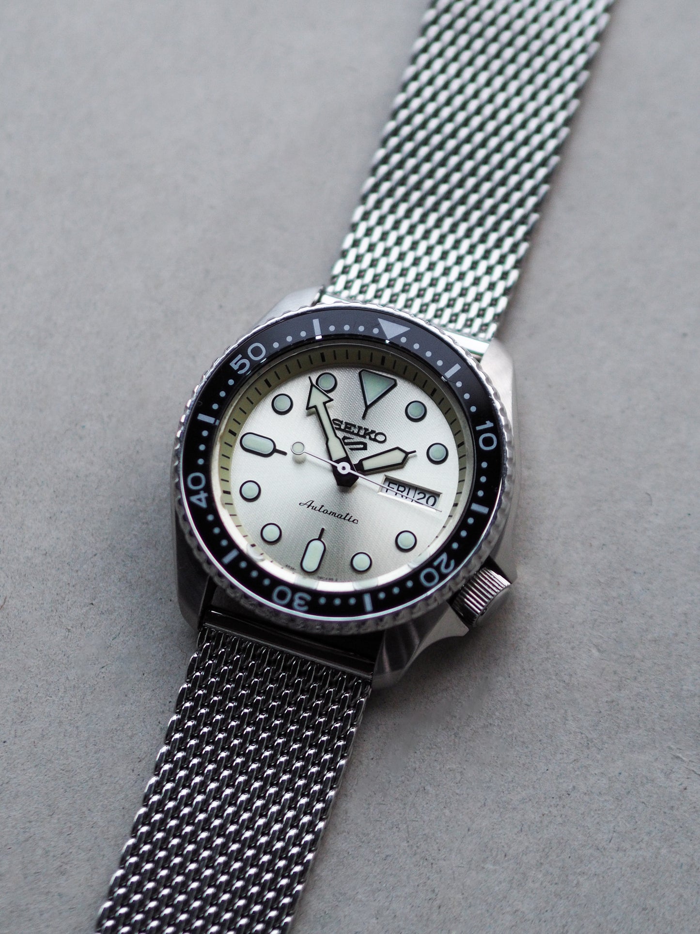 Seiko 5 Sports SRPE75K1 Champagne Sunray Dial