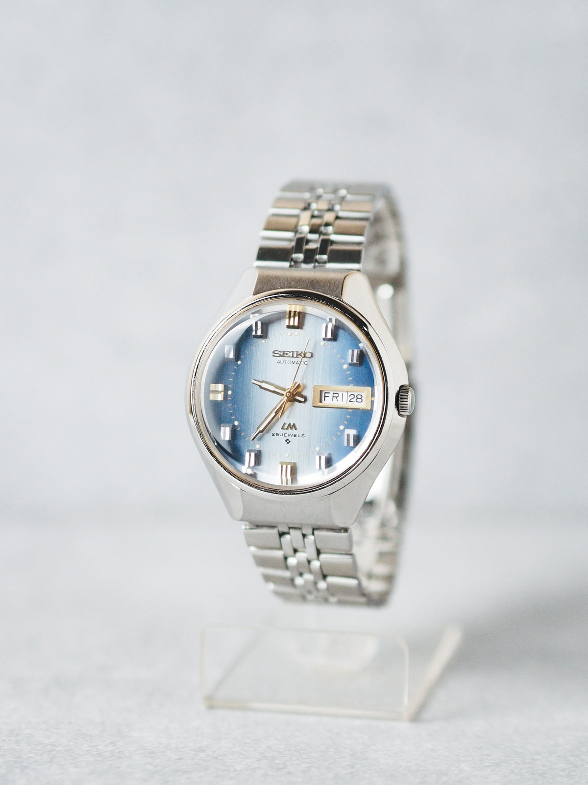 Seiko LM 5606-7290 Lord Matic JDM Blue Gradient Linen Dial
