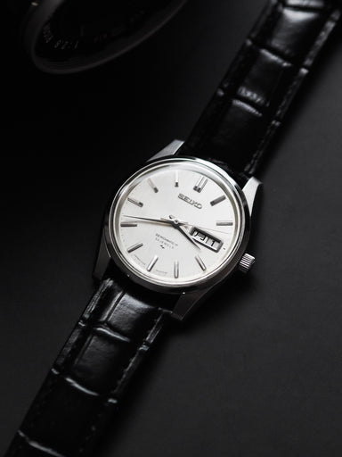 Seiko Seikomatic-P 5106-8010 Silver Linen Textured Dial