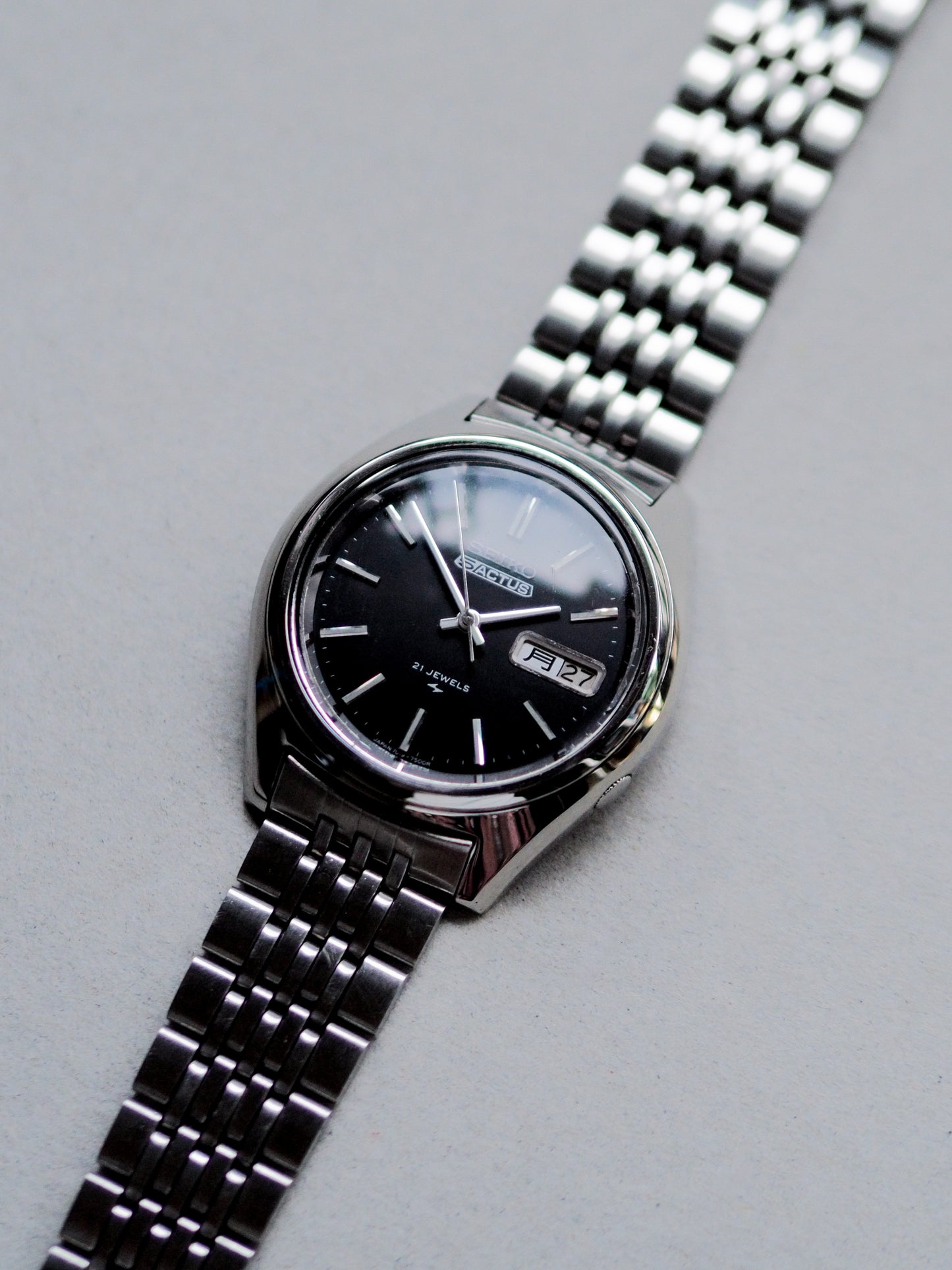 Seiko 5 Actus 7019-7060 Black Dial